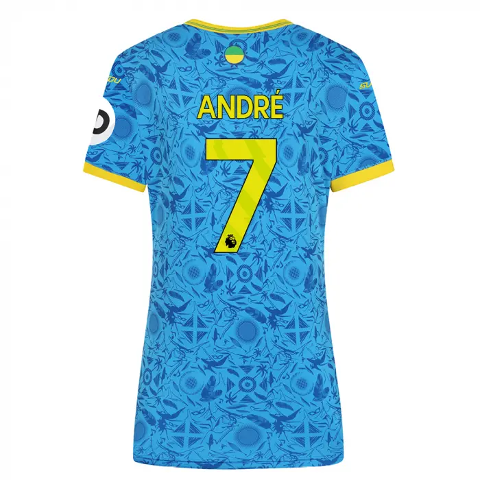 Wolves Fanshop | 2025-26 Wolves Third Shirt – Womens ANDRÉ 7 Wolves Merchandise Collection
